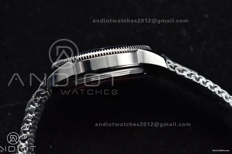 Fashionable Mesh 42mm Ceramic SS Blue Dial Bezel Blue II on 1169 A Heritage SS BLSF SuperOcean Bracelet 0913
